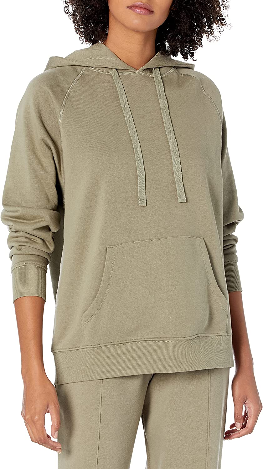 The Drop Women's Renee Washed Fleece Slouchy Hoodie