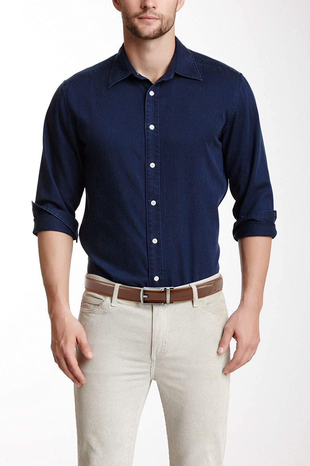 CHAOREN Click Belt for Men 2 Pack - Mens Dress Belt 1 1/4&#34; in Gift Set Box - Design Belt Meet Almost Any Occasion and Outfit