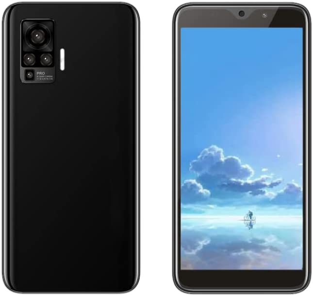 aderroo Unlocked Cell Phone，F17pro，Android Smartphone, 5.72-inch Screen，Front and Rear Cameras，1GB RAM 8GB ROM，Only Supports Dual SIM Card Frequency Band of 3GWCDMA：850/2100MHZ（Black）