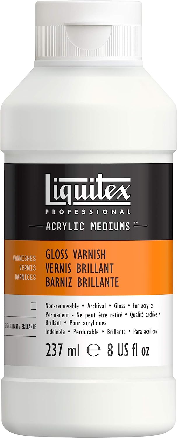 Liquitex Professional Gloss Varnish, 237ml (8-oz)