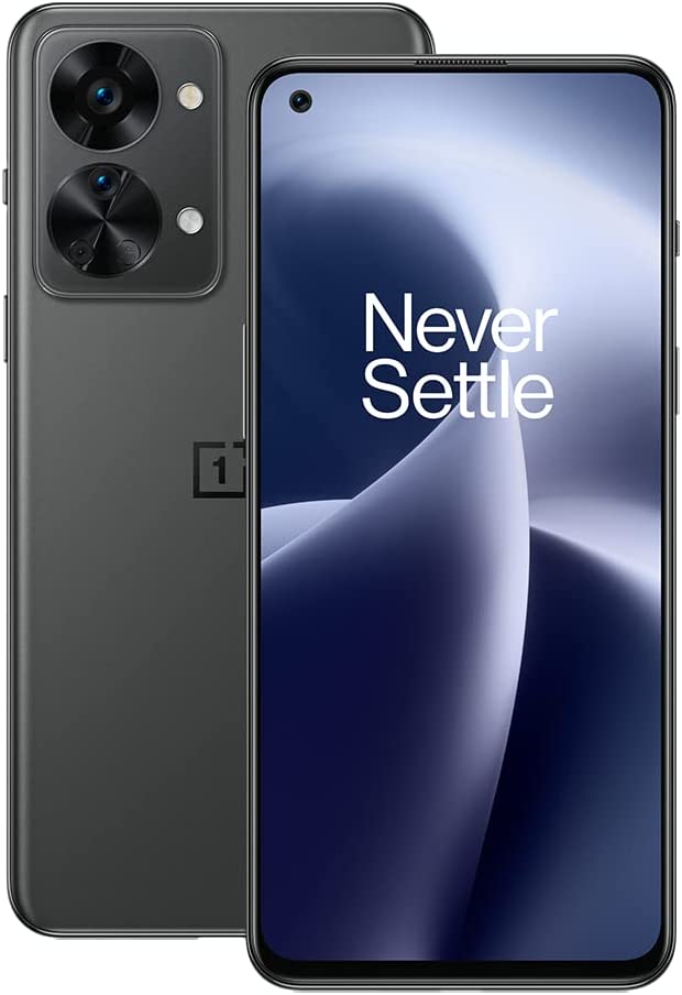 OnePlus Nord 2T 5G Dual-Sim 128GB ROM + 8GB RAM (GSM only | no CDMA) Factory Unlocked 5G Smartphone (Gray Shadow) - International Version