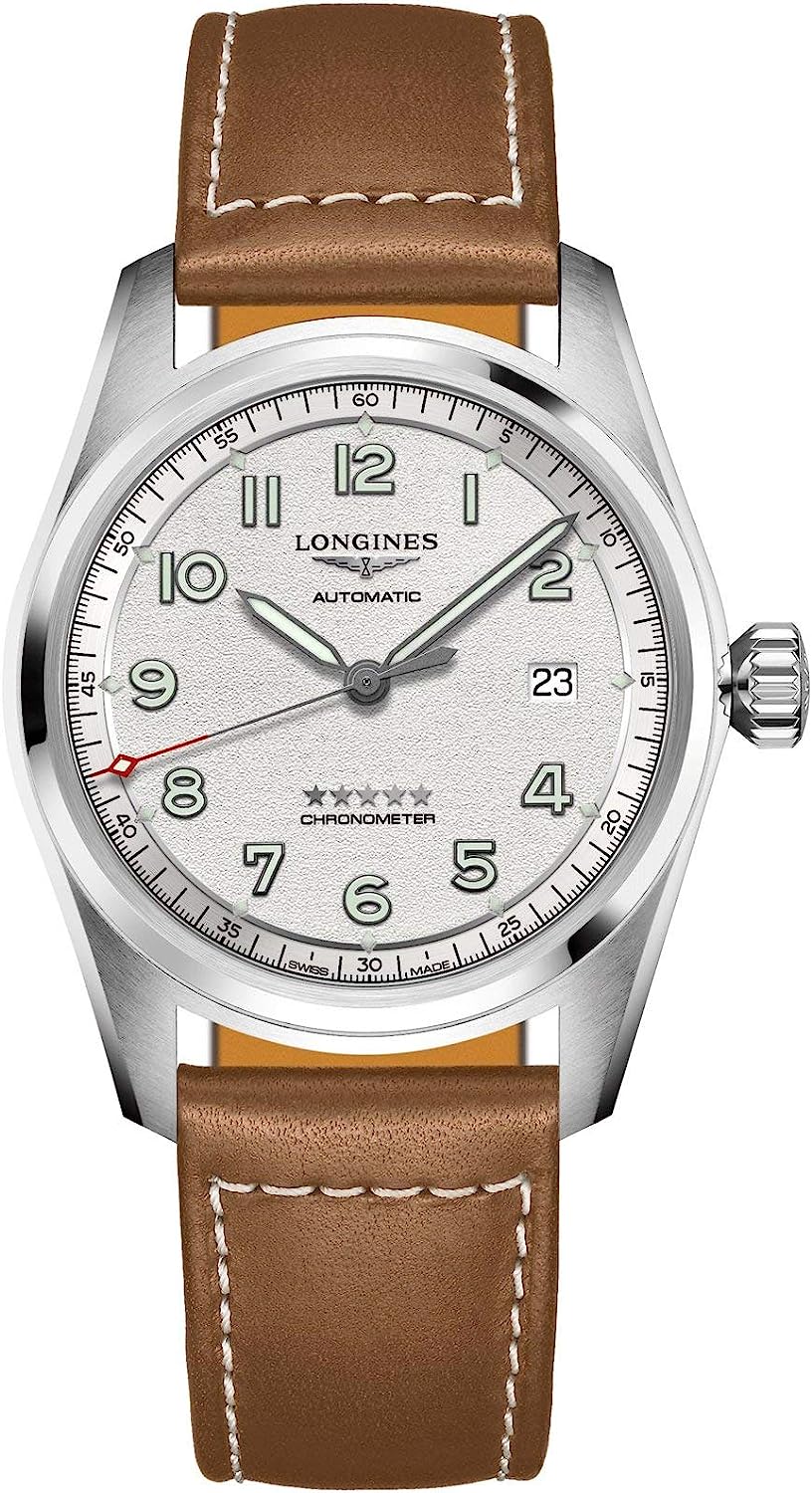 Longines Spirit Automatic Chronometer White Dial Men's Watch L3.810.4.73.2