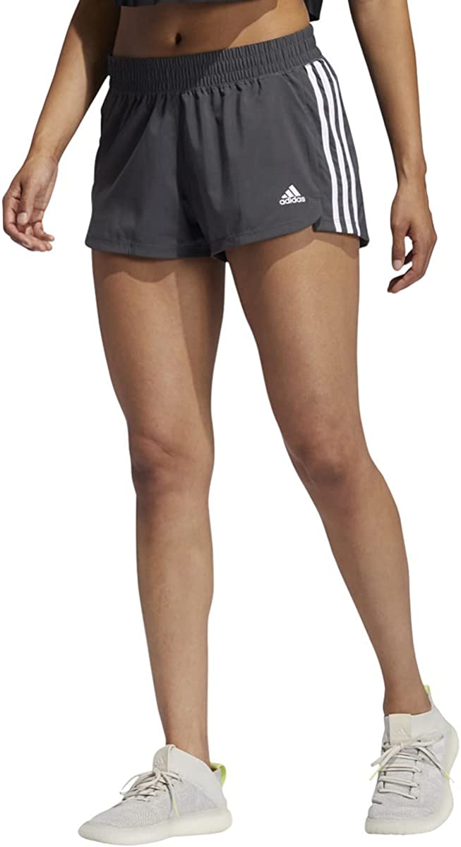adidas Women's Pacer 3-Stripes Woven Shorts