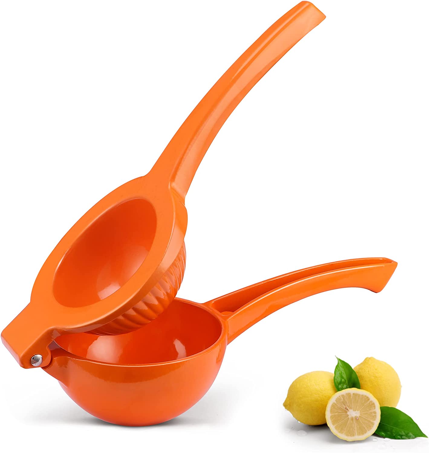 Citrus Squeezer- Kitexpert, Manual Lemon Lime Squeezer, Hand Juicer Citrus Press for Max Extraction, Ergonomic Handled Fruit Juicer for Effortless Use