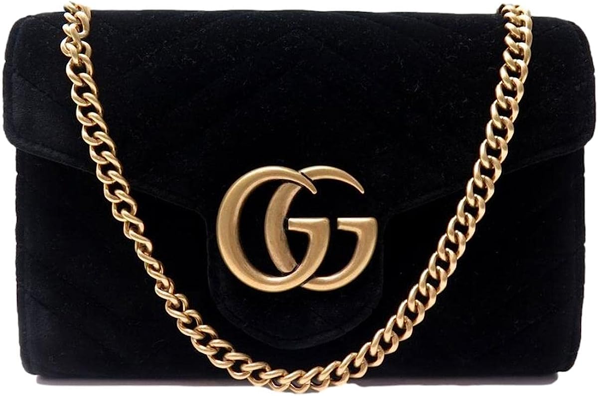 Gucci Emily Guccissima Leather Hobo Handbag 322226 Black Bag