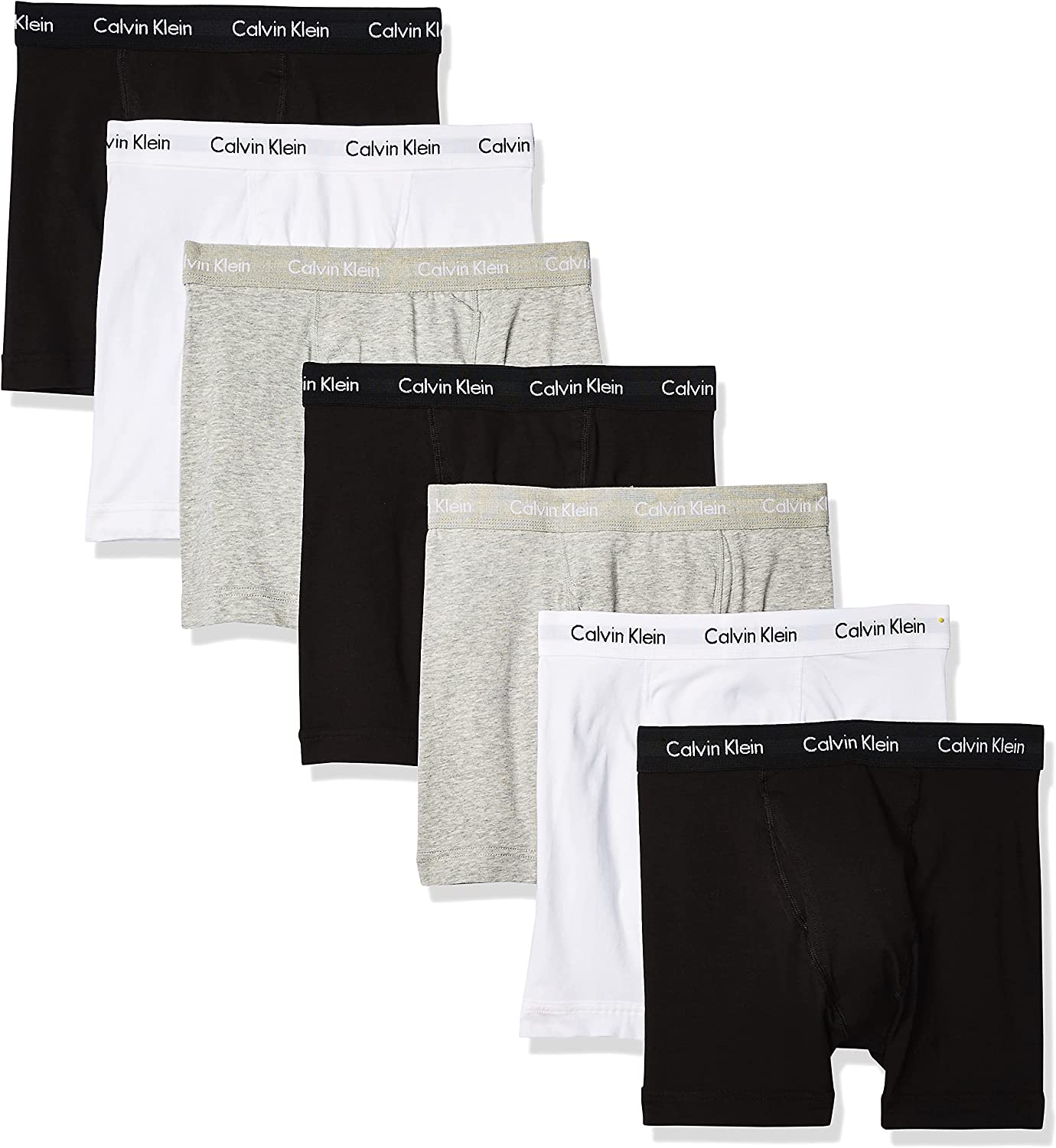 Calvin Klein Men's Cotton Stretch 7-Pack Boxer Brief