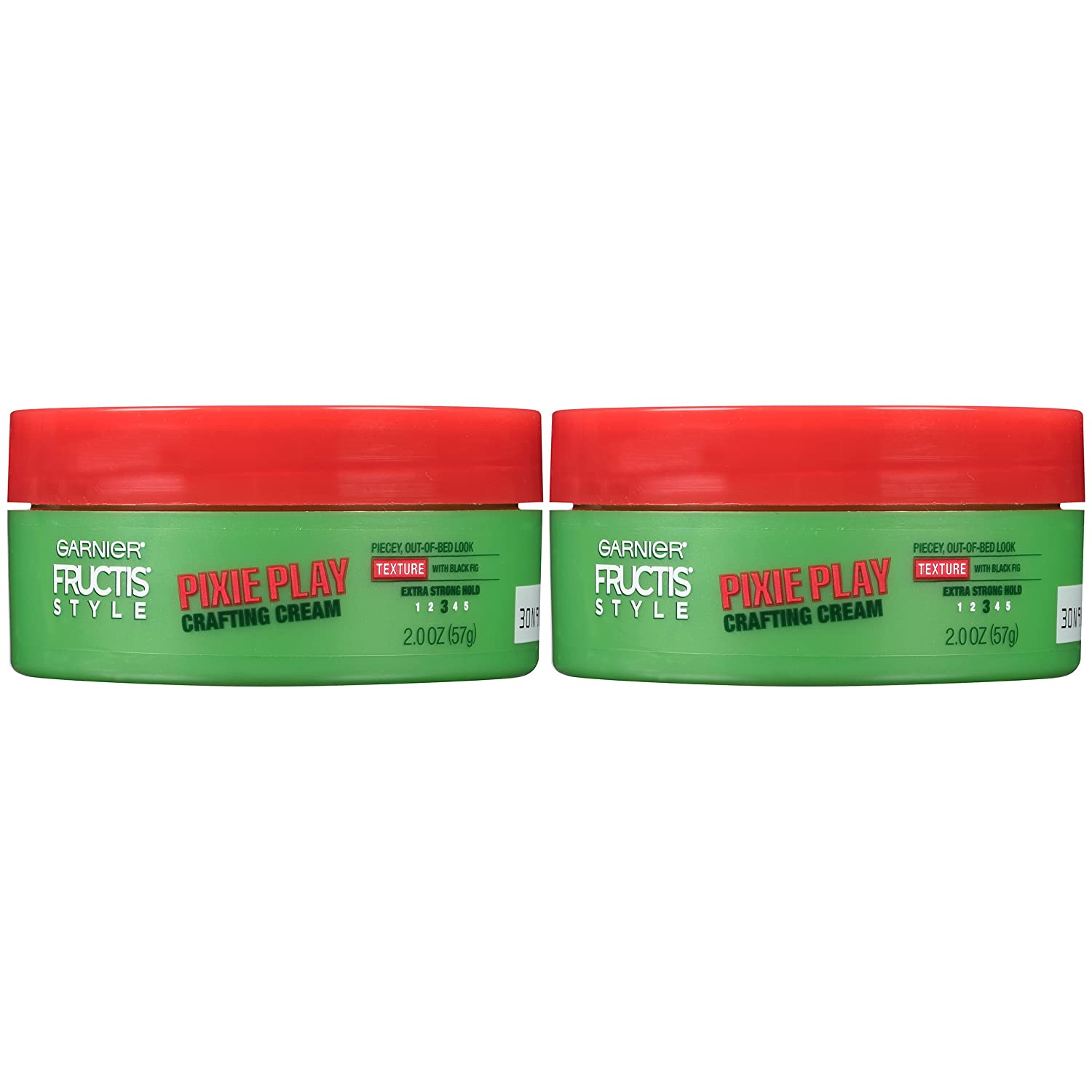 Garnier Fructis Style Pixie Play Crafting Cream, Extra Strong Hold, 2.0 Oz, 2 Count (Packaging May Vary)