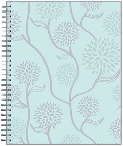 Blue Sky 2022 Monthly Planner, January 2022 - December 2022, 8" x 10", Frosted Flexible Cover, Wirebound, Rue Du Flore (101605-22)