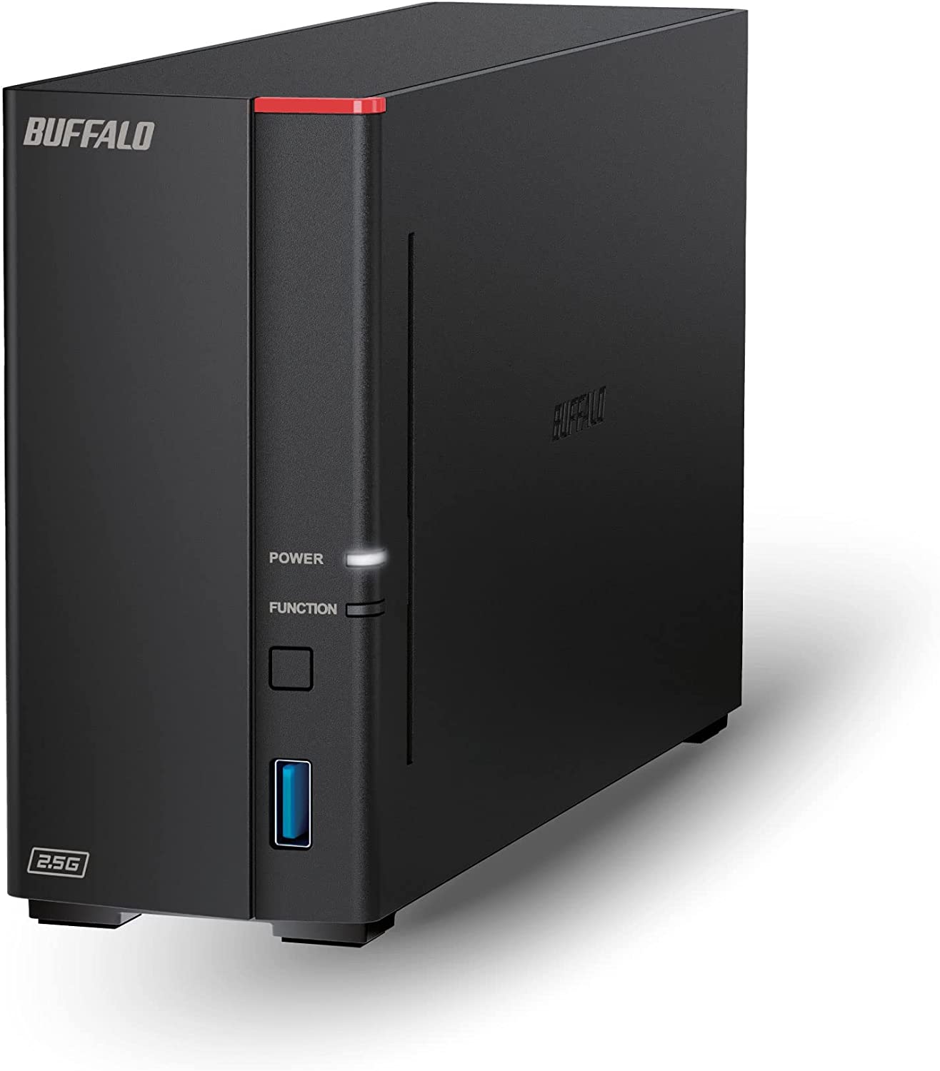 BUFFALO LinkStation 210 4TB 1-Bay NAS Network Attached Storage with HDD Hard Drives Included NAS Storage That Works as Home Cloud or Network Storage Device for Home