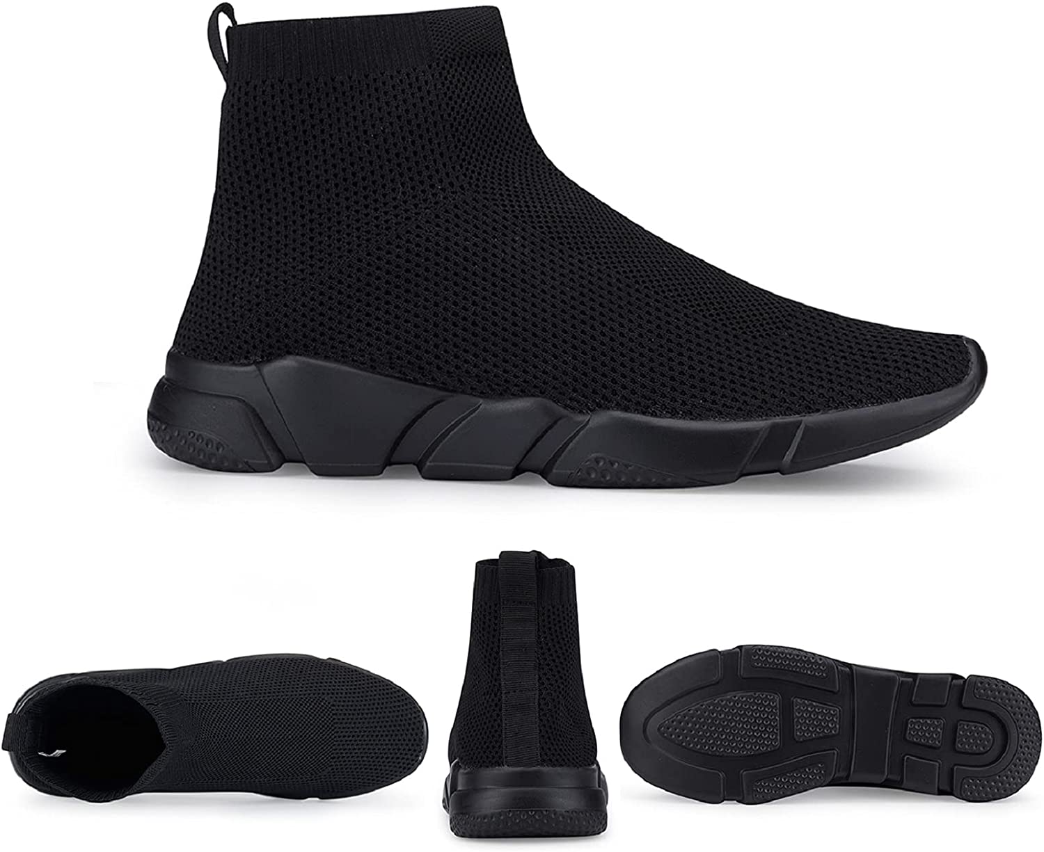 WXQ Men's Fashion Sneakers - Lightweight Breathable Walking Shoes Running Shoes Mesh Workout Casual Sports Shoes