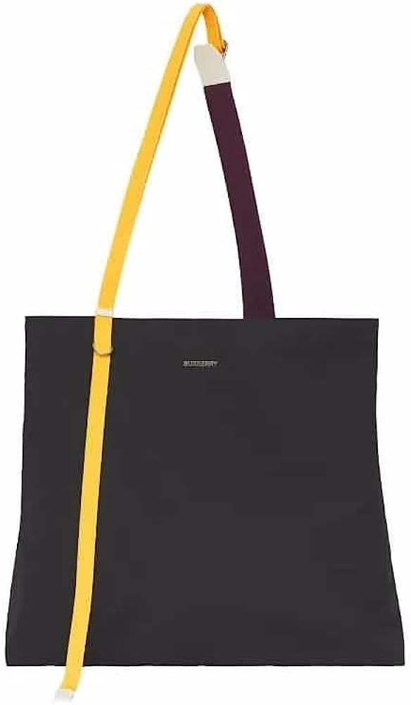 BURBERRY Black Technical Astra Messenger Bag