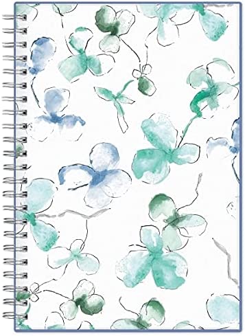 Blue Sky 2022 Weekly & Monthly Planner, 5" x 8", Frosted Flexible Cover, Wirebound, Lindley (101579-22)