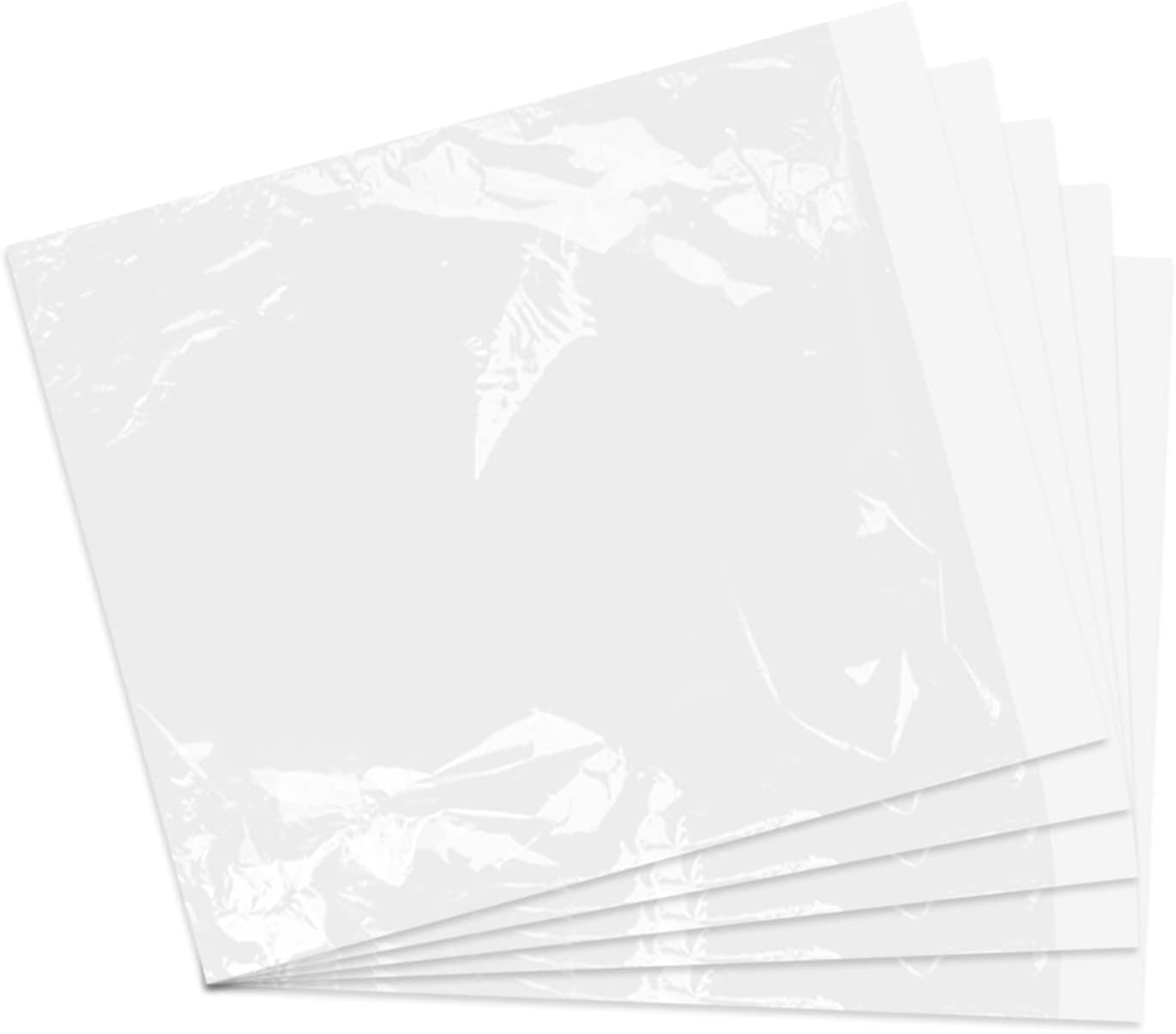 9527 Product 7.5" x 5.5" Clear Adhesive Top Loading Packing List / Shipping Label Envelopes (200 Pack)