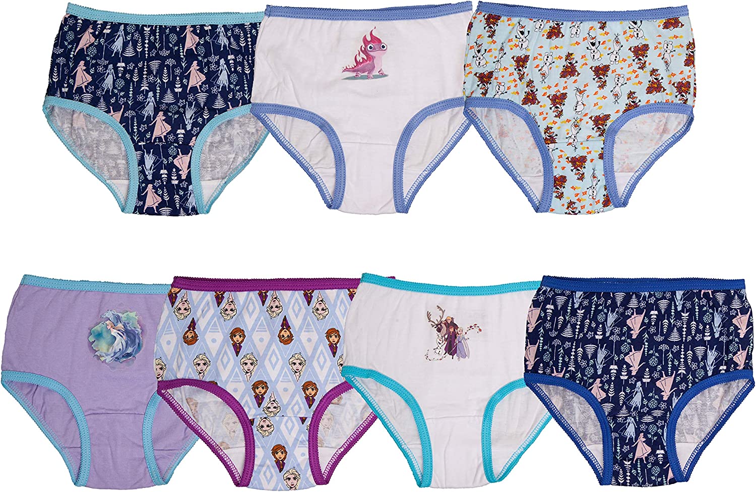 Disney Frozen Girls Panty Multipacks