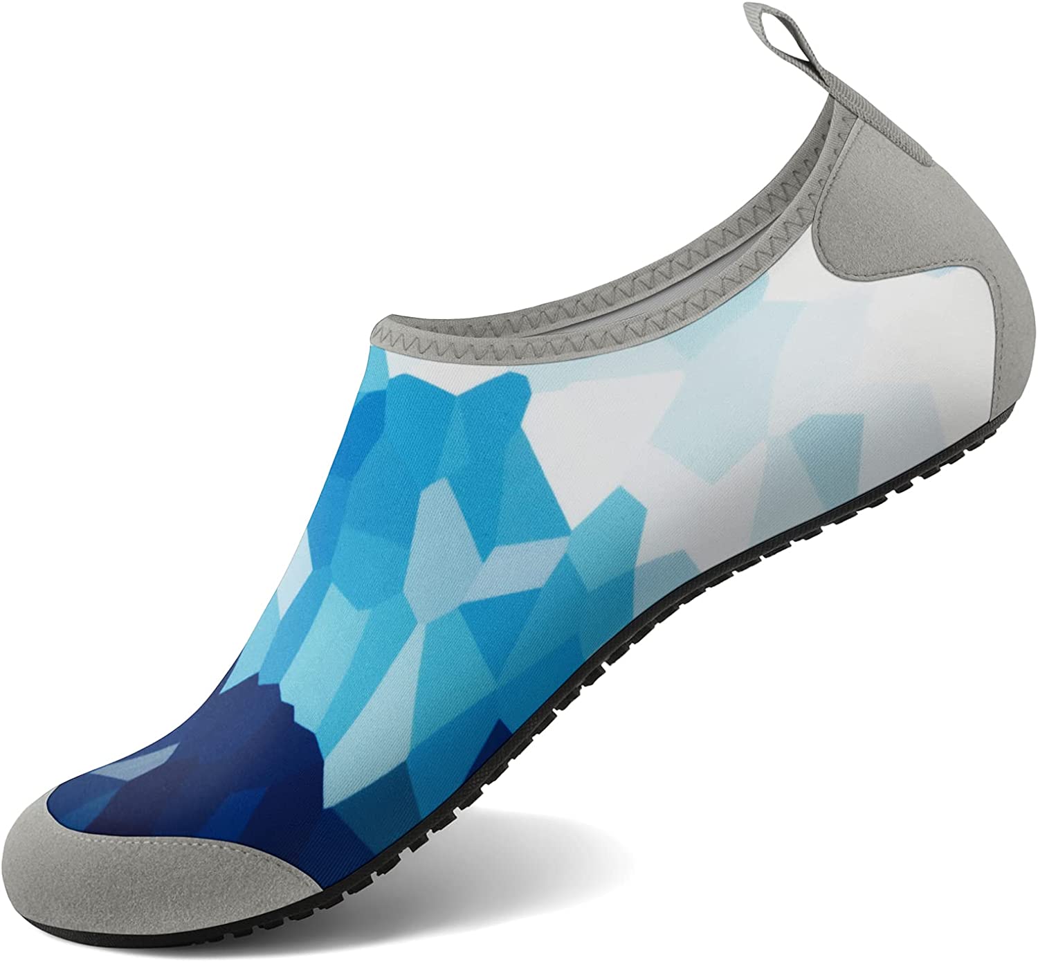 Homitem Mens Womens Water Shoes Barefoot Beach Pool Shoes Quick-Dry Aqua Yoga Socks Slip-on for Women Men Surf Swim Water Sport