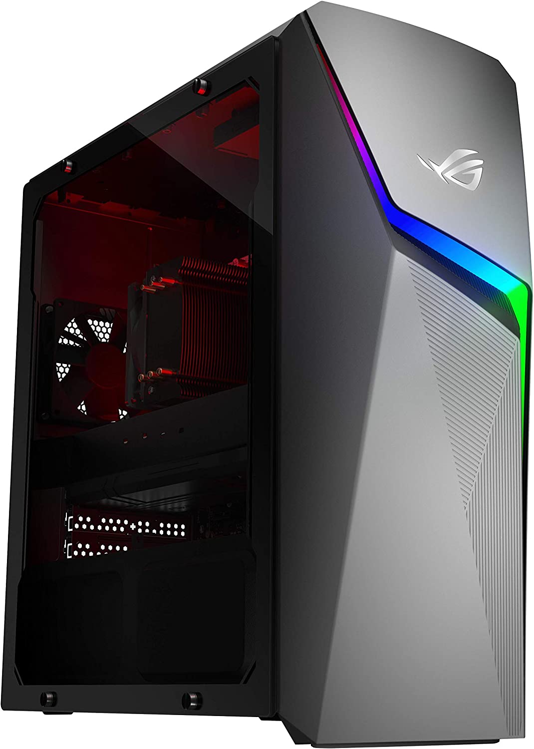 ROG Strix GL10DH Gaming Desktop PC, AMD Ryzen 7 3700X, GeForce GTX 1660 Ti, 16GB DDR4 RAM, 512GB SSD, Wi-Fi 5, Windows 10 Home, GL10DH-AH762