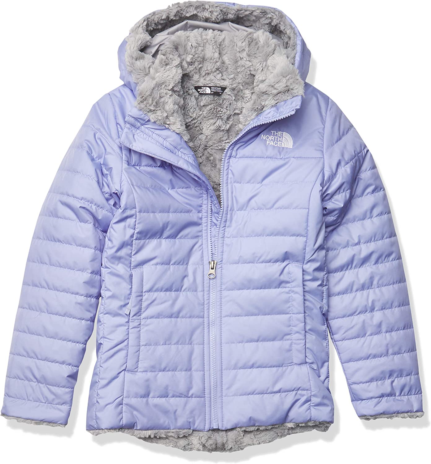 THE NORTH FACE Girls' Reversible Mossbud Swirl Insulated Parka