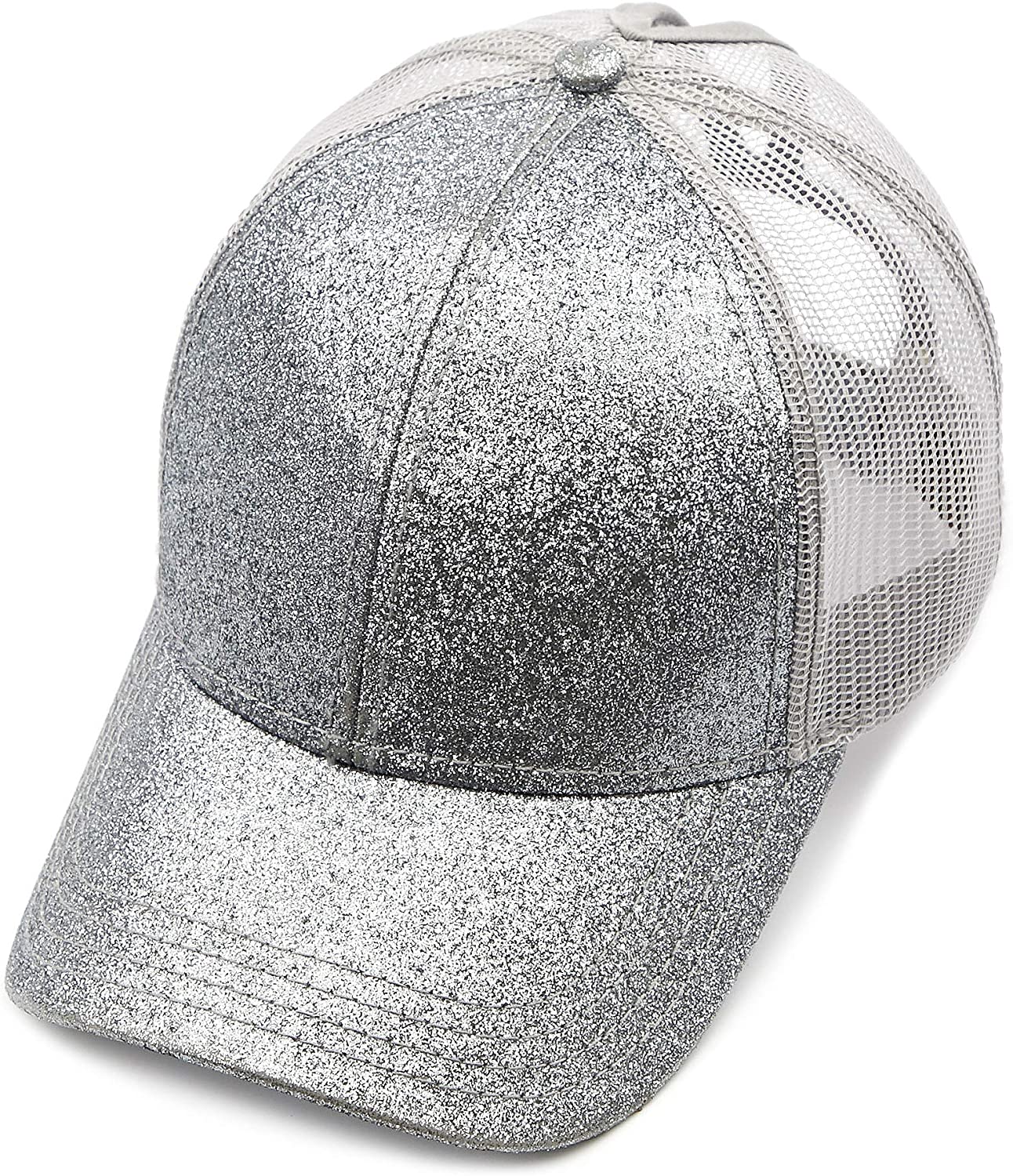 C.C Hatsandscarf Ponytail caps Messy Buns Trucker Plain Baseball Cap (BT-6)